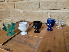 Lot coquetiers verre d'occasion  Plonéour-Lanvern