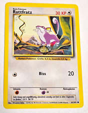 Pokemon karte rattfratz gebraucht kaufen  Augsburg