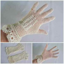 Vintage crochet gloves for sale  SUTTON