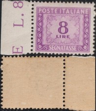 1947 segnatasse lire usato  Rende