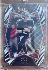 2021 Panini Select - Premier Level Matt Ryan #104 Zebra Prizm Atlanta Falcons QB na sprzedaż  Wysyłka do Poland