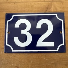 Plaque emaillee email d'occasion  Moyenmoutier