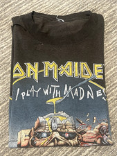 Usado, RARO - Iron Maiden - Can I Play With Madness Orig. Camisa Tour 1988 - Bom estado! comprar usado  Enviando para Brazil