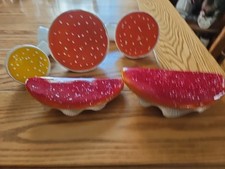 Set retro mushroom for sale  Cheboygan