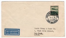 Germany 1936 cover d'occasion  Expédié en Belgium