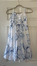 Usado, Vestido floral branco GAP KIDS - Tamanho Grande comprar usado  Enviando para Brazil