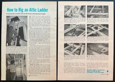 Attic ladder types for sale  Diamond Point