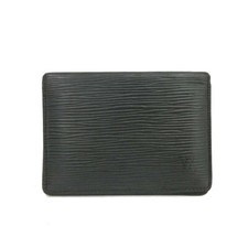 Louis Vuitton Epi Porte 2 Cartes Vertical Couro Pass Card Case Preto/2BC3765 comprar usado  Enviando para Brazil