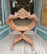 Victorian savonarola chair for sale  Canaan