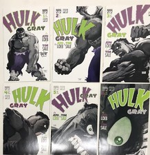 Usado, Conjunto Hulk : Gray (2003) Edição # 1-6 • Marvel Comics • (FN/VF) Jeph Loeb • Assinado comprar usado  Enviando para Brazil