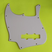 Protetor de baixo Fender Jazz canhoto - branco - usado - blindado de cobre comprar usado  Enviando para Brazil