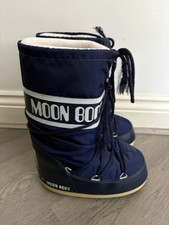 Moon boot navy for sale  WOKING