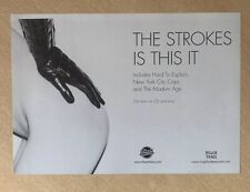 ORIGINAL THE STROKES IS THIS IT HALF PAGE MAGAZINE PROMO ADVERT 2001 comprar usado  Enviando para Brazil