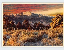Cartão postal Pikes Peak Colorado Springs Colorado EUA comprar usado  Enviando para Brazil