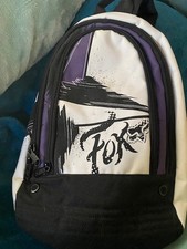 Usado, Mini Mochila Fox Racing Motocross Preta Branca com Sotaque Roxo EXCELENTE comprar usado  Enviando para Brazil