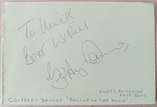Original autograph geoffrey for sale  STOCKPORT