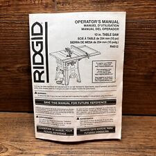 Ridgid table top for sale  Mulberry