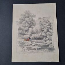 Dessin ancien 1885 d'occasion  Nantes-