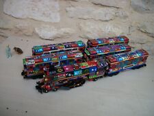 lego , no fake ,gros lot, train emerald night 10194 tout décoré + x5 passagers . comprar usado  Enviando para Brazil