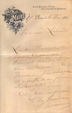 Paris lettre restaurant d'occasion  Voiron