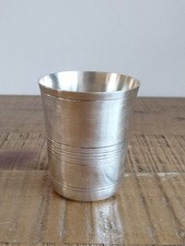 Timbale gobelet métal d'occasion  Mâcon