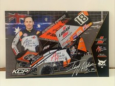 Folheto/cartão postal de corrida de carros Sprint alados Ian Madsen comprar usado  Enviando para Brazil
