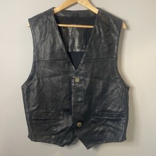 Men black leather for sale  HEANOR
