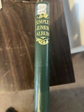 Simplex junior album for sale  BRIDPORT