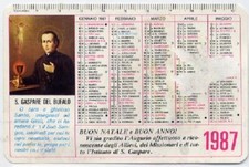 Santino calendario san usato  Italia