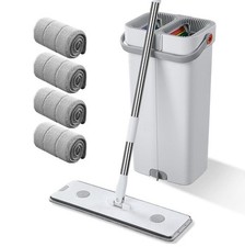 esfregão e balde mais divertidos com conjunto de torcedor para casa, esfregão plano grande 16" comprar usado  Enviando para Brazil