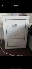 Glass bedside tables for sale  NOTTINGHAM