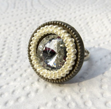 Ring knopf knopfring gebraucht kaufen  Westerkappeln