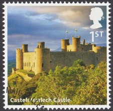 Harlech castle illustrated for sale  LAMPETER