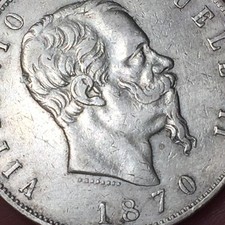 Lire 1870 milano usato  San Bonifacio