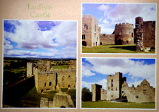 Postcard ludlow castle for sale  NORTHAMPTON