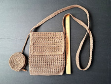 Crocheted cross body for sale  Bellmore