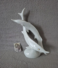 Statue poissons porcelaine d'occasion  Wittenheim