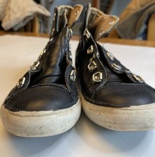 Converse black leather for sale  Shakopee