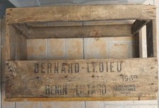 Wooden advertising bottle d'occasion  Expédié en Belgium