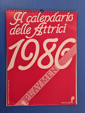 Calendario delle attrici usato  Italia