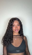 Peluca frontal de encaje para cabello humano liso peluca de 14 pulgadas comprar usado  Enviando para Brazil