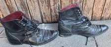Paire bottines cuir d'occasion  France