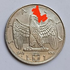 Lira 1943 impero usato  Pescara