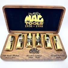 MAC TOOLS Ltd Ed 24K banhado a ouro 6 peças conjunto de soquete 60º aniversário 1999 comprar usado  Enviando para Brazil