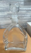 Glass whisky decanter for sale  IRVINE