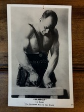 Cartão postal Samson A Zass lutador de levantamento de peso musculador construtor de corpo , usado comprar usado Cartão postal Samson A Zass lutador de levantamento de peso musculador construtor de corpo , usado comprar usado  Enviando para Brazil