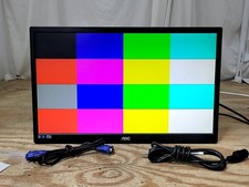 Monitor LCD AOC E2270SWDN 21,5" VGA DVI SEM BASE/SUPORTE GRAU B VER NOTAS comprar usado  Enviando para Brazil