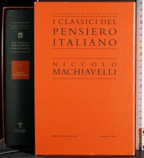 Classici pensiero italiano. usato  Ariccia