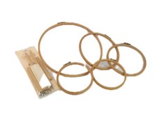 Wooden craft hoops for sale  STOWMARKET