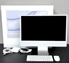Usado, Apple iMac 24" M1 2021/2023 ( 256GB SSD 8GB RAM 8-Core CPU 8-Core GPU) PRATA comprar usado  Enviando para Brazil